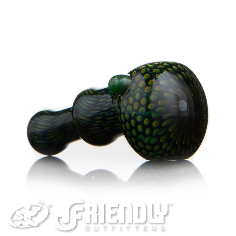 Firekist Snakeskin Spoon w/ Green Accents