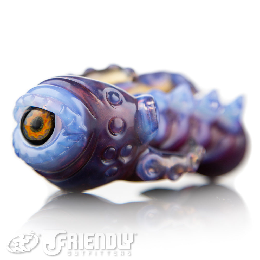 Mako Glass Purple Creature Spoon #11