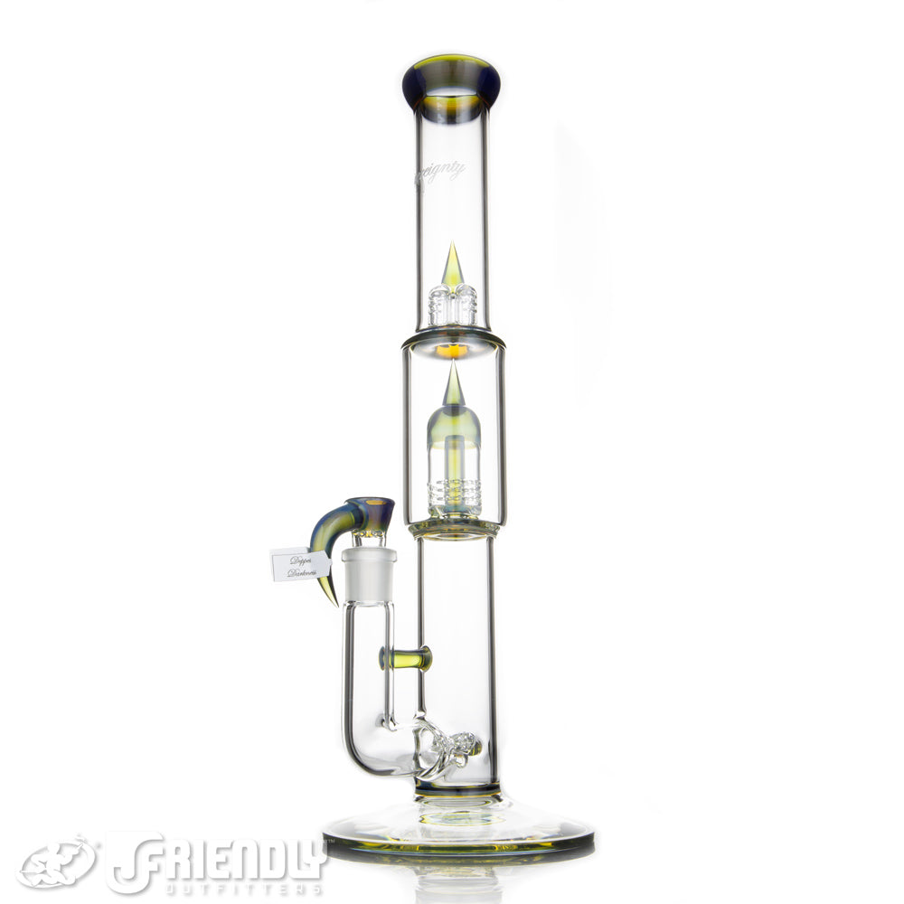 Sovereignty Glass 50mm Grid Dome Mini Three Line w/Full Deppes Darkness Accents and Seals