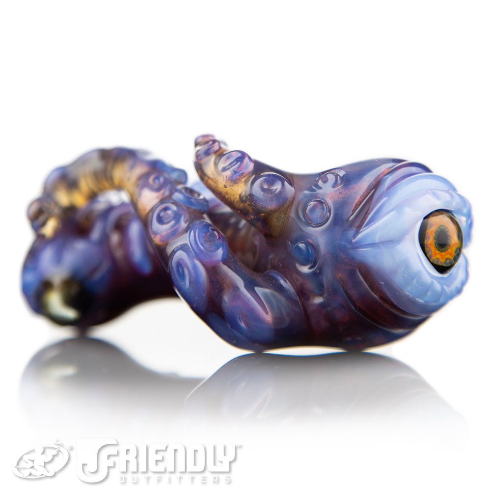 Mako Glass Purple Creature Spoon #11