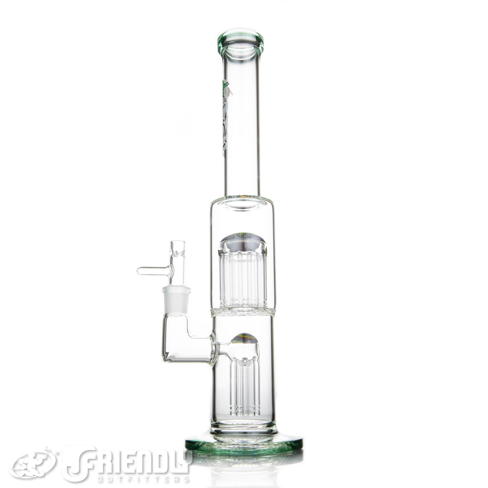 Toro Glass 18mm 7 to 13 Arm w/Green Lips and Caps