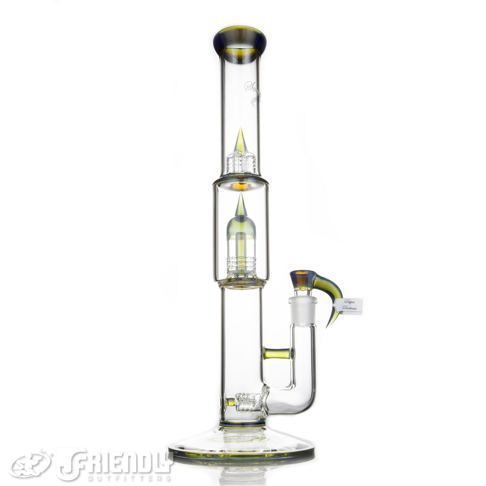 Sovereignty Glass 50mm Grid Dome Mini Three Line w/Full Deppes Darkness Accents and Seals