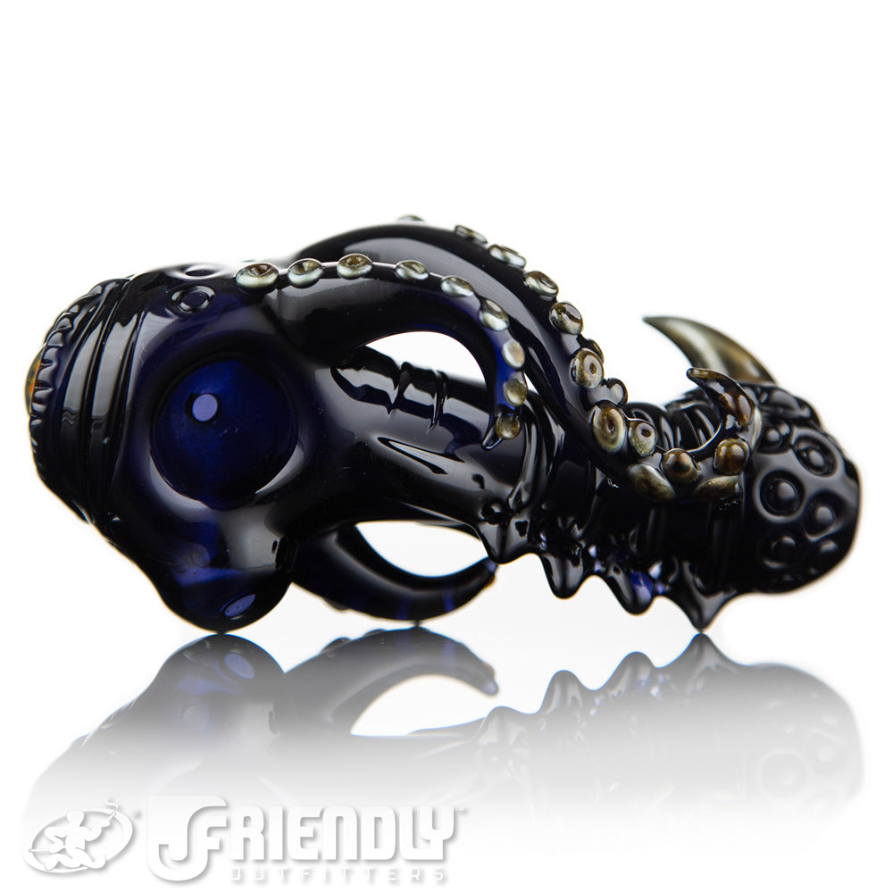 Mako Glass Deep Purple Creature Spoon #12