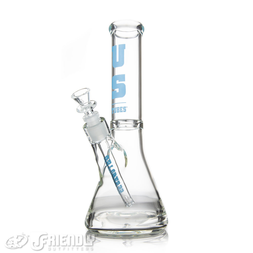 US Tubes 12" Tube w/ Ice Constriction & Sky Blue Logo