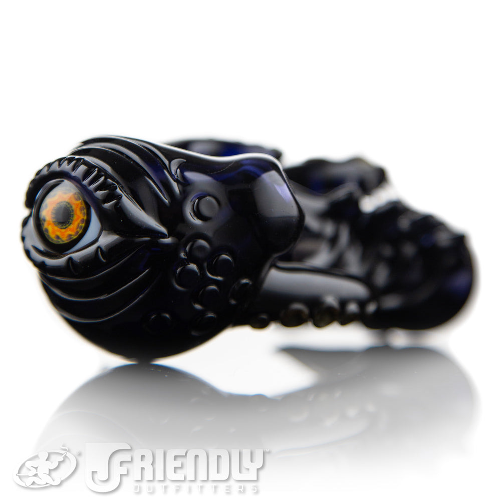 Mako Glass Deep Purple Creature Spoon #12
