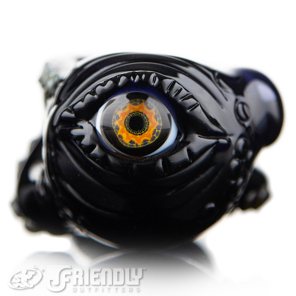 Mako Glass Deep Purple Creature Spoon #12