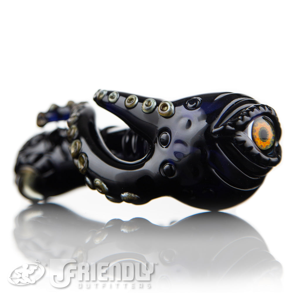 Mako Glass Deep Purple Creature Spoon #12