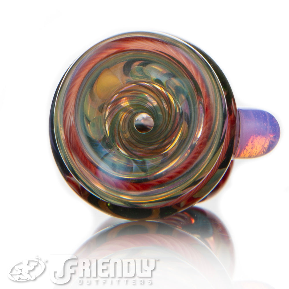 Firekist Inside-Out Chillum w/ Purple Accents