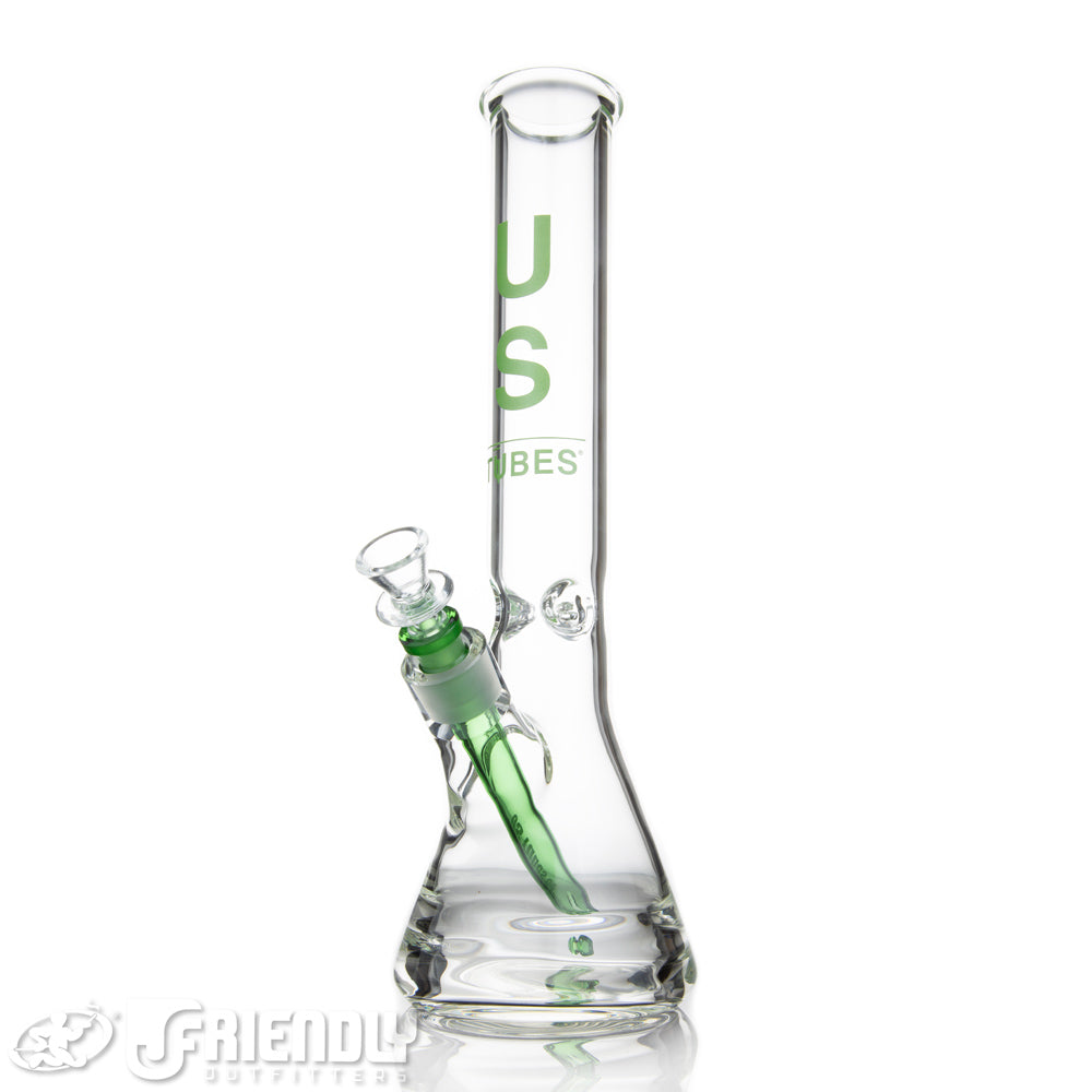 US Tubes BK 57 Tube w/ Green Downstem & Logo