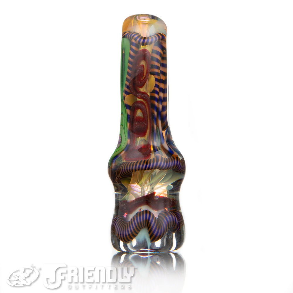 Firekist Short Inside-Out Chillum w/ Purple Accents