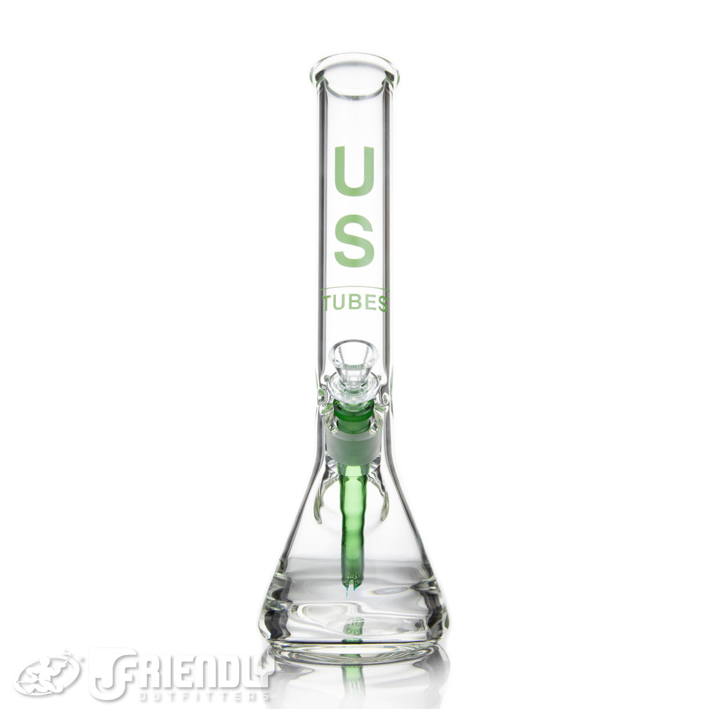 US Tubes BK 57 Tube w/ Green Downstem & Logo