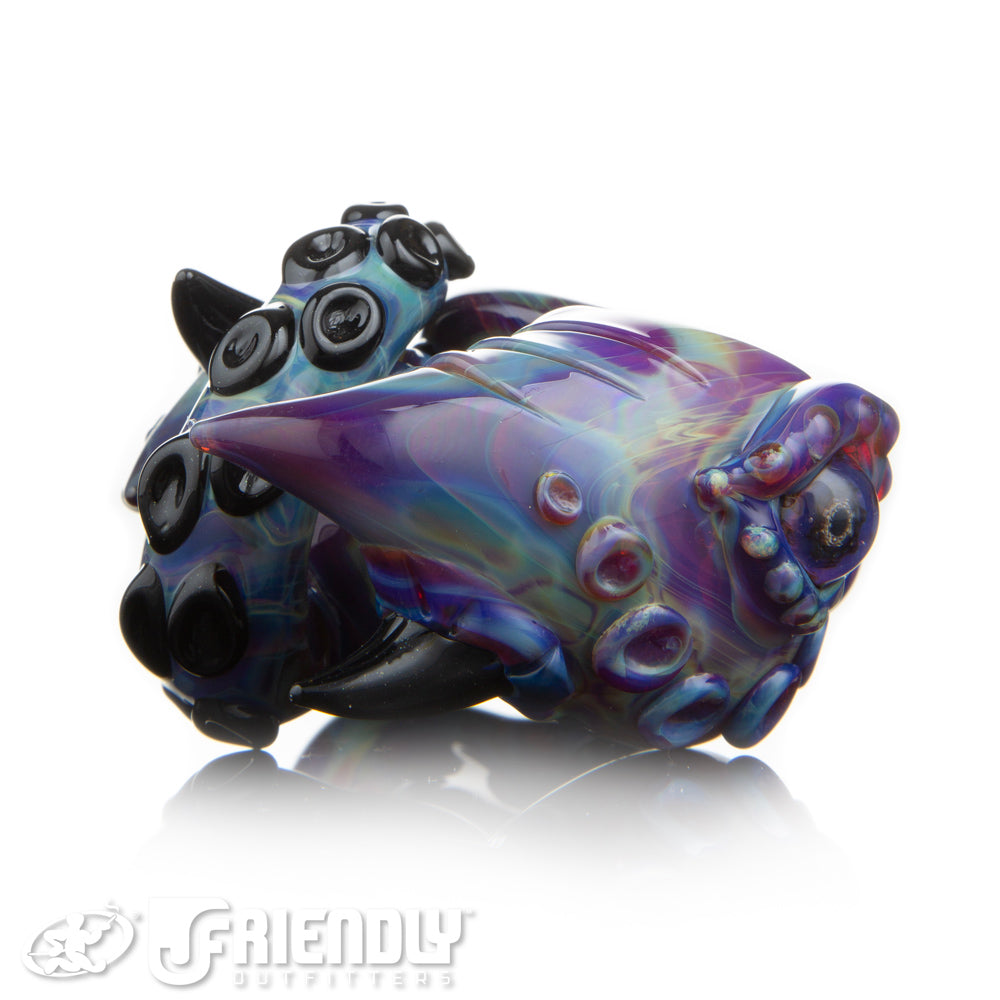 Mako Glass Amber Purple Sea Creature Sidecar Sherlock