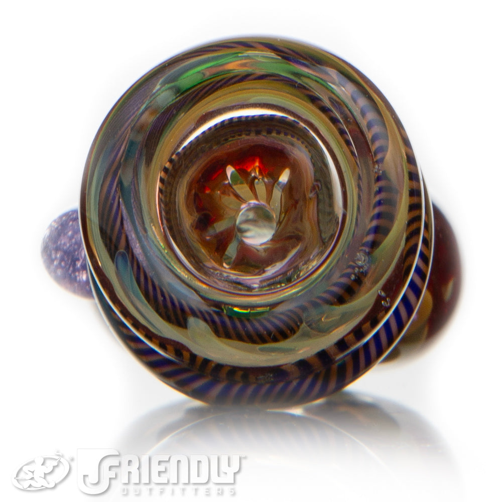 Firekist Short Inside-Out Chillum w/ Purple Accents
