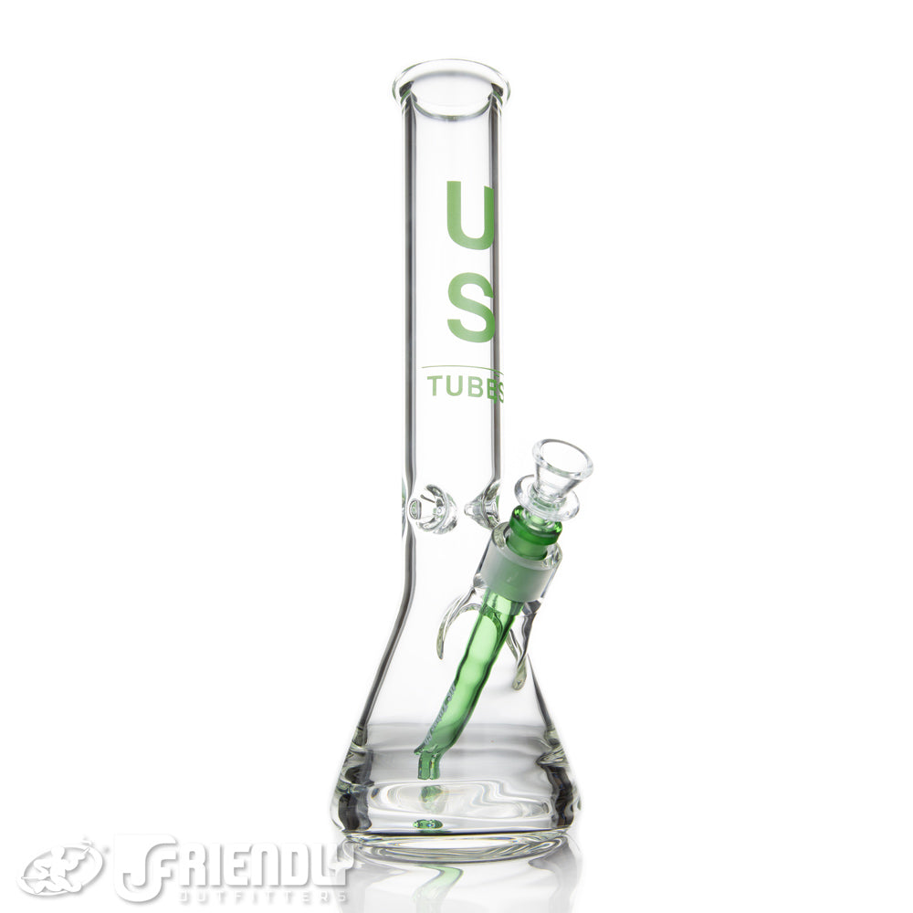 US Tubes BK 57 Tube w/ Green Downstem & Logo