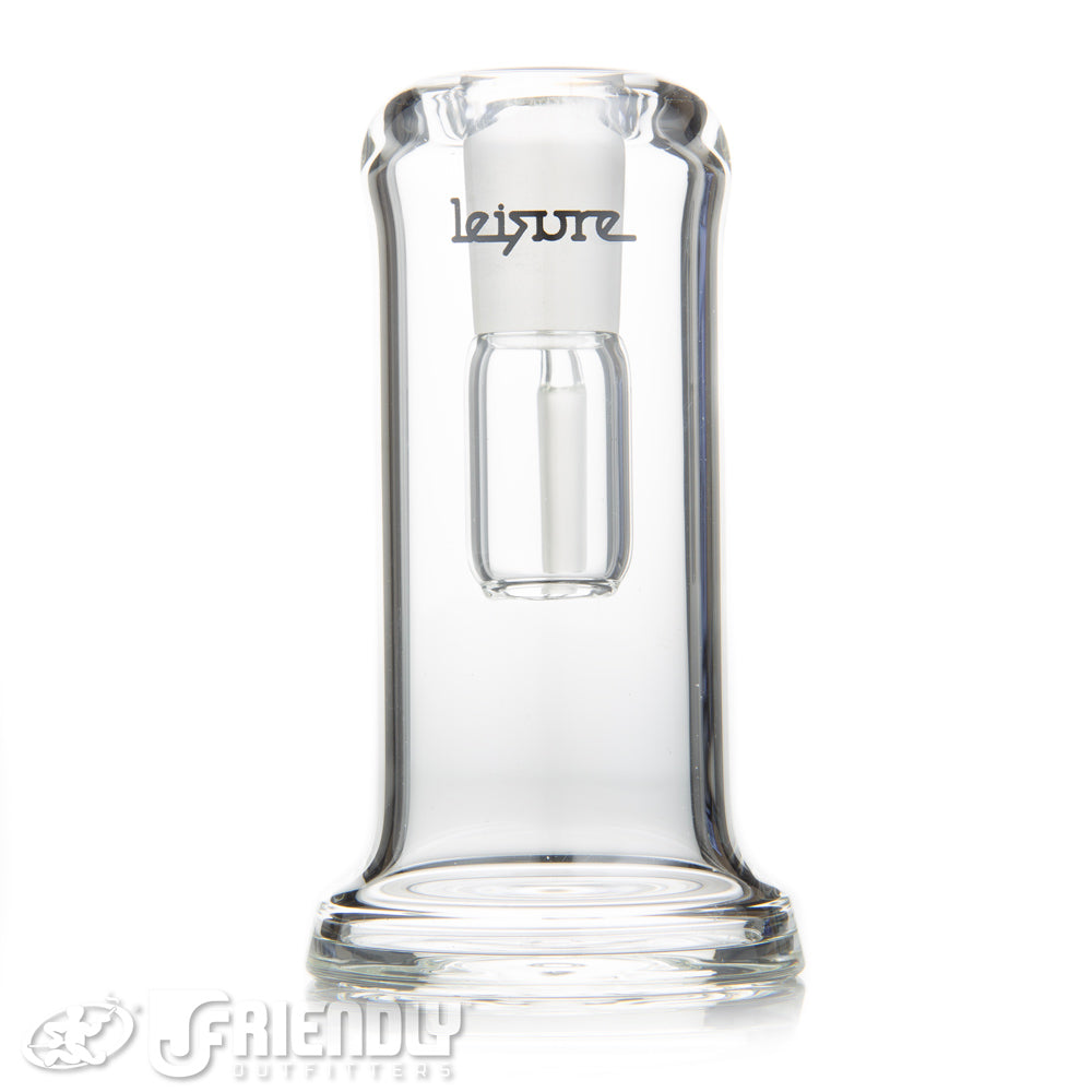 Leisure Glass 14mm Dry Catcher w/ Bold Logo
