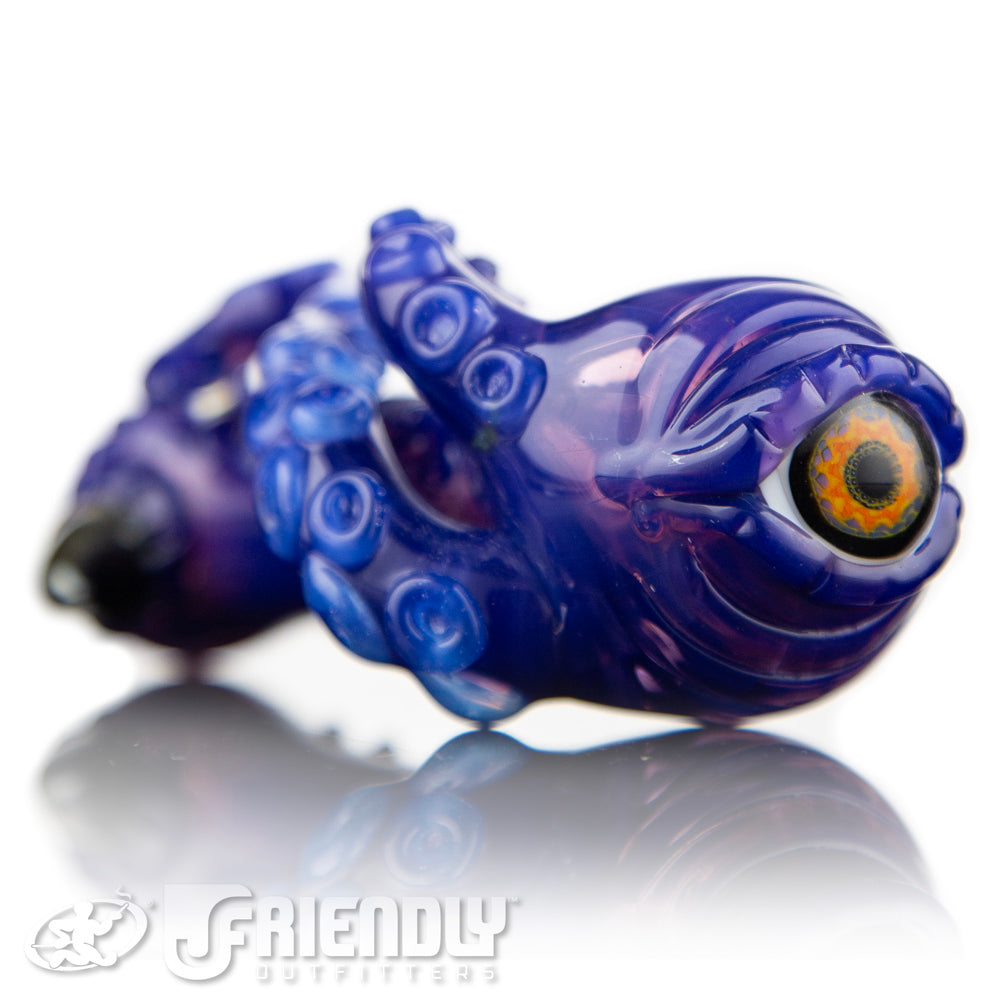 Mako Glass Purple Creature Spoon #14