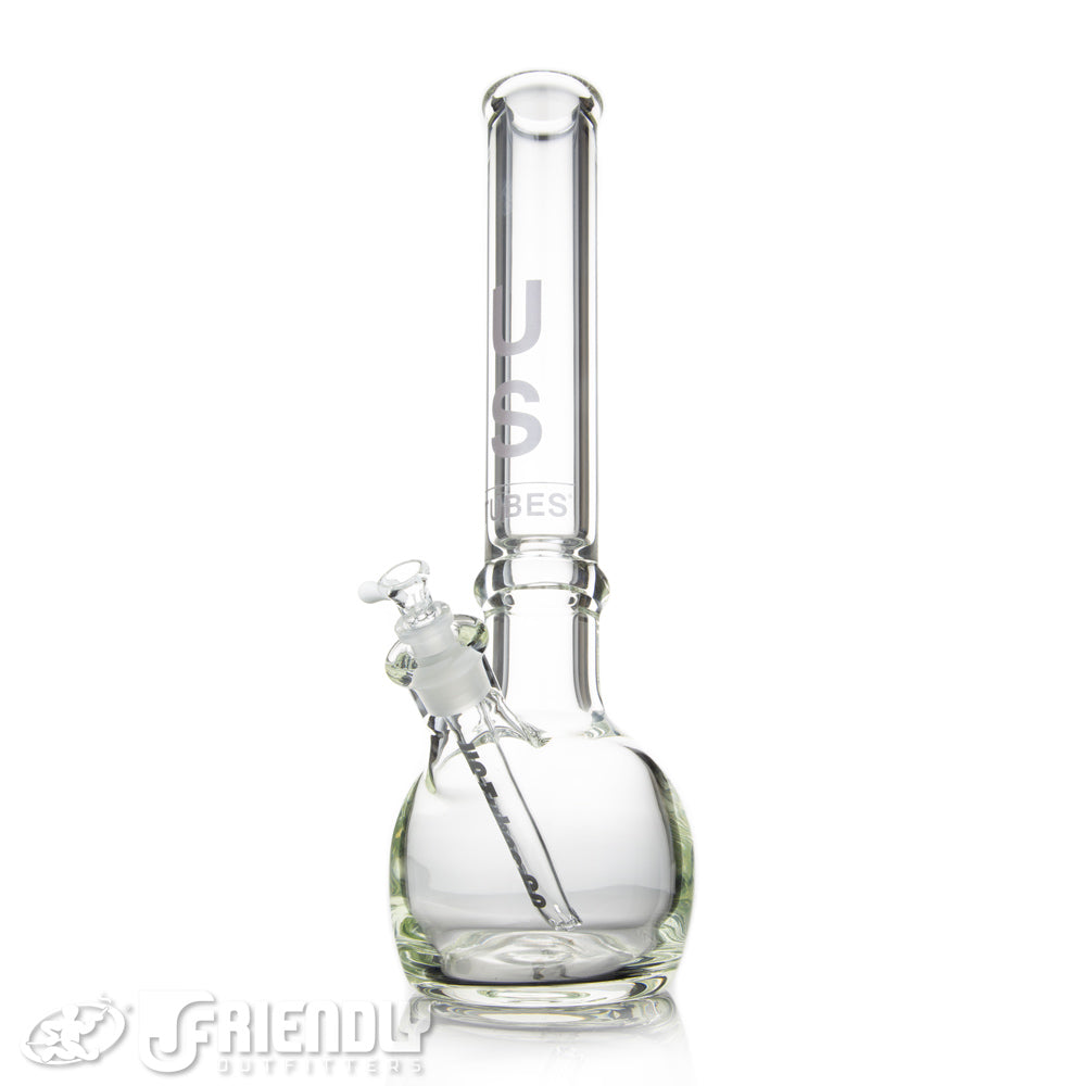 US Tubes BK59 16" Bubble Base Tube w/ Grey Logo