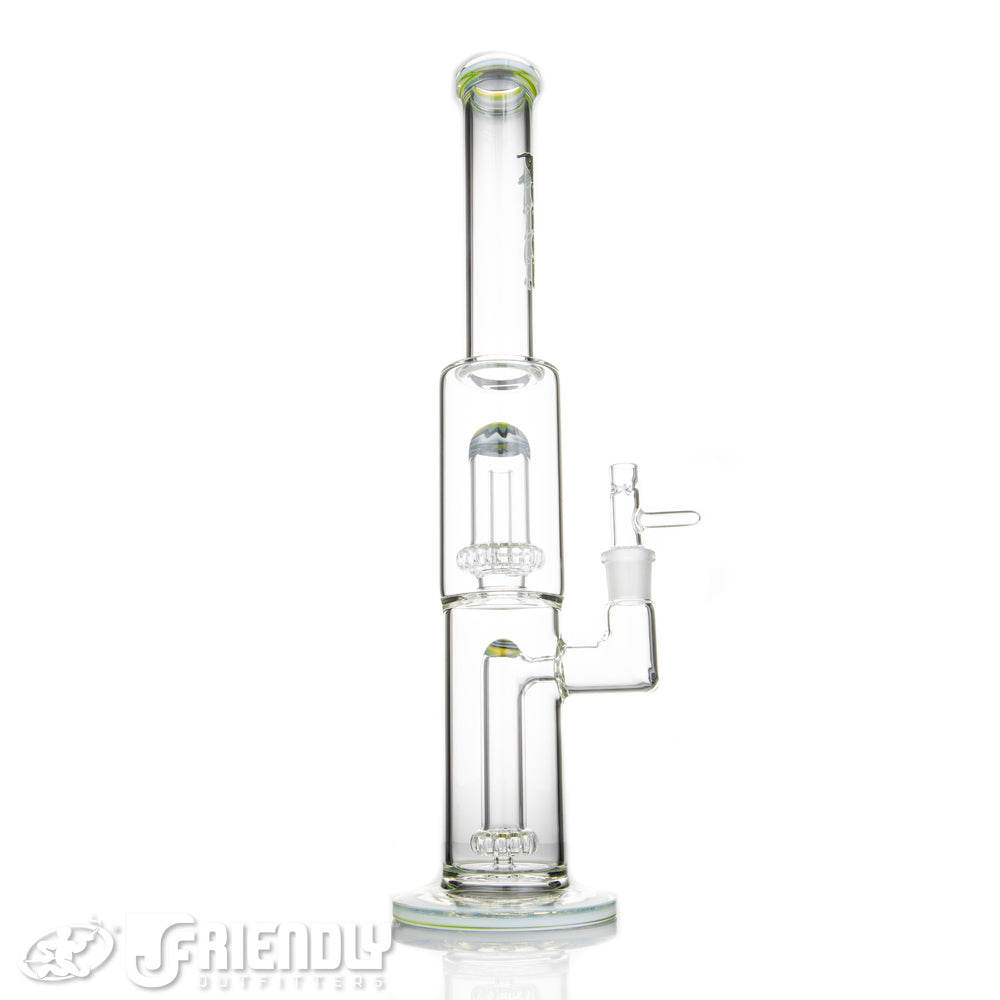 Toro Glass Full Size Circ to Circ w/Worked Caps and Lime/White Lips