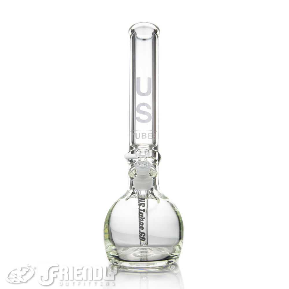 US Tubes BK59 16" Bubble Base Tube w/ Grey Logo