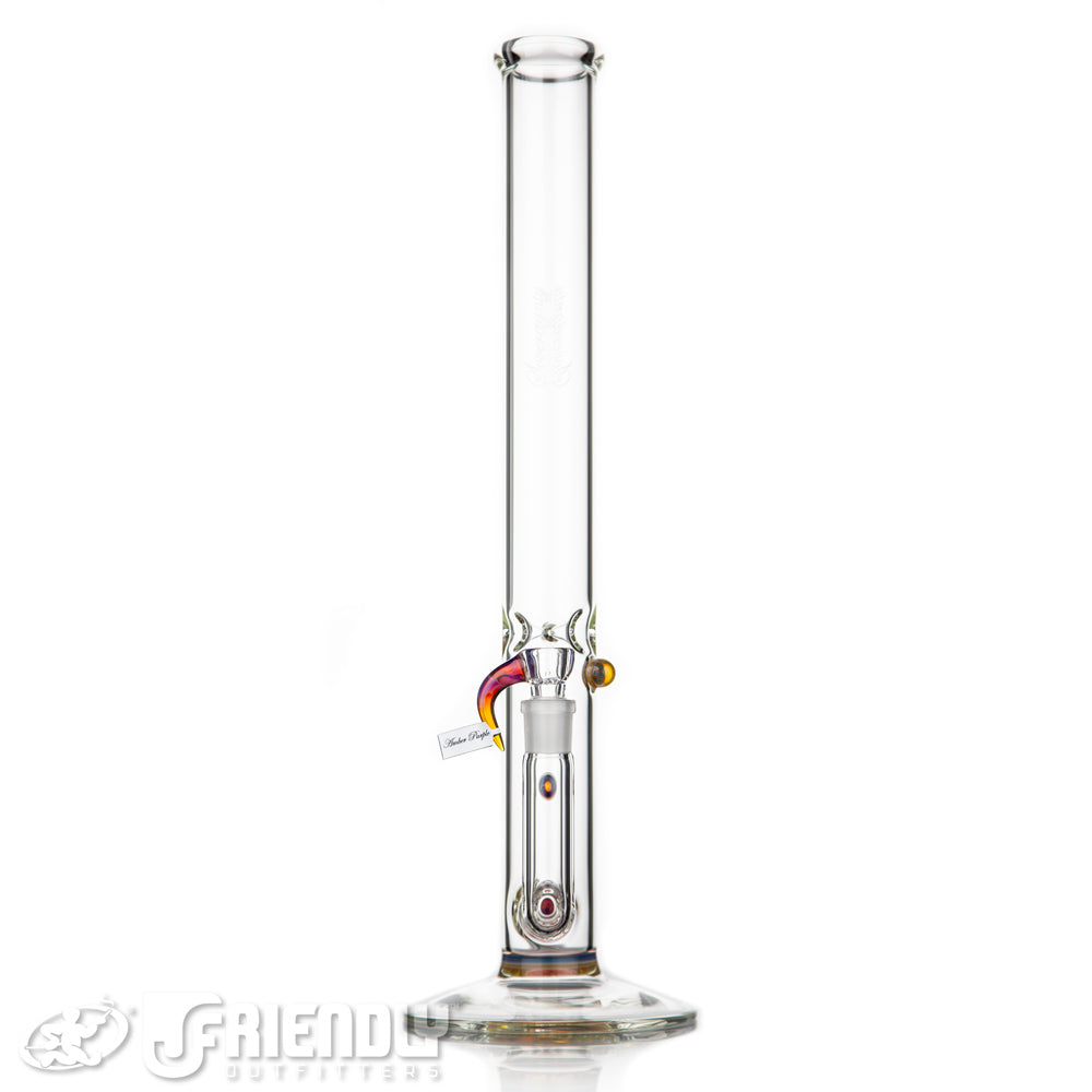 Sovereignty Glass 50x5 Upgrid 20mm 6 Cut Stemline w/Partial Amber Purple Accents & Mille