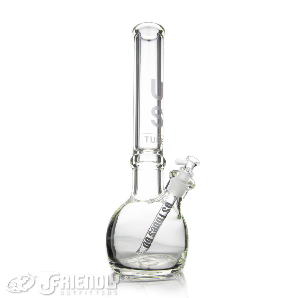 US Tubes BK59 16" Bubble Base Tube w/ Grey Logo