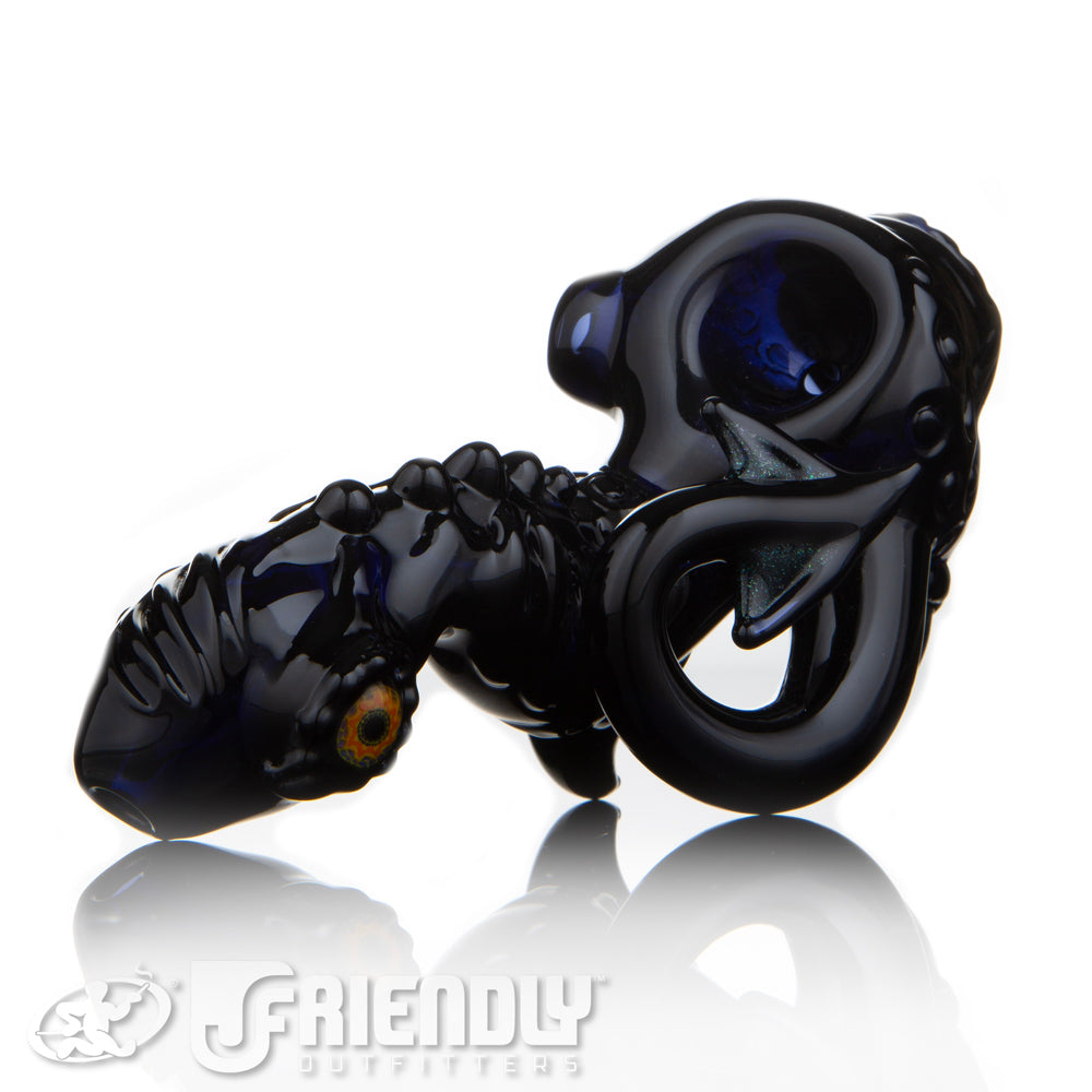 Mako Glass Black Horned Sherlock