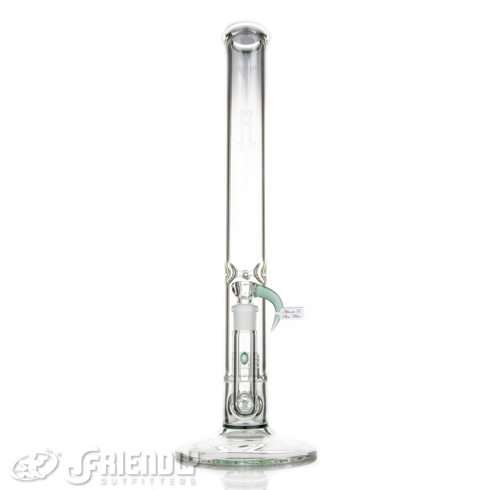 Sovereignty Glass 50x5  G Line to Grid Cap w/Partial Atlantis/Star White Accents