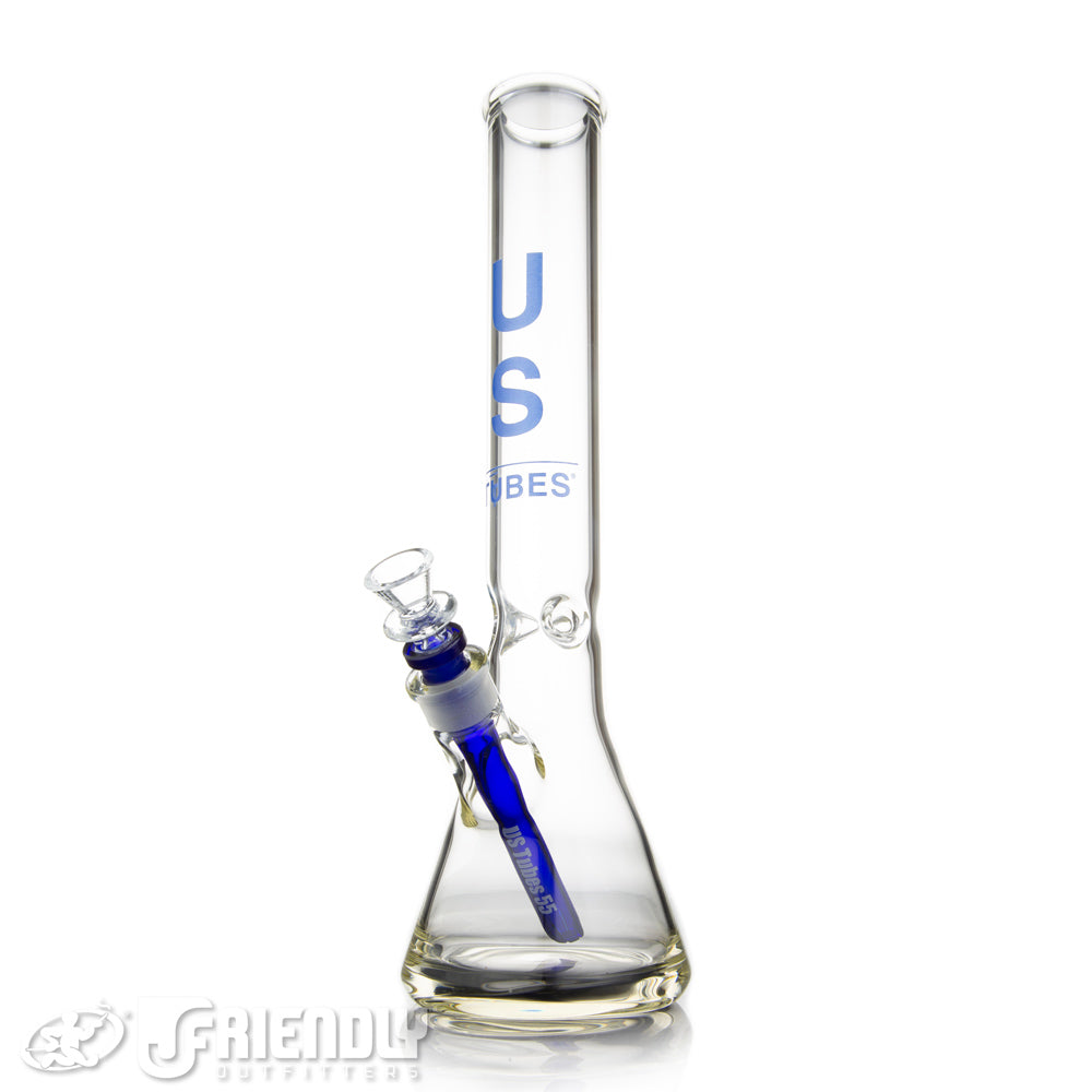 US Tubes BK55 Tube w/ Blue Downstem & Logo