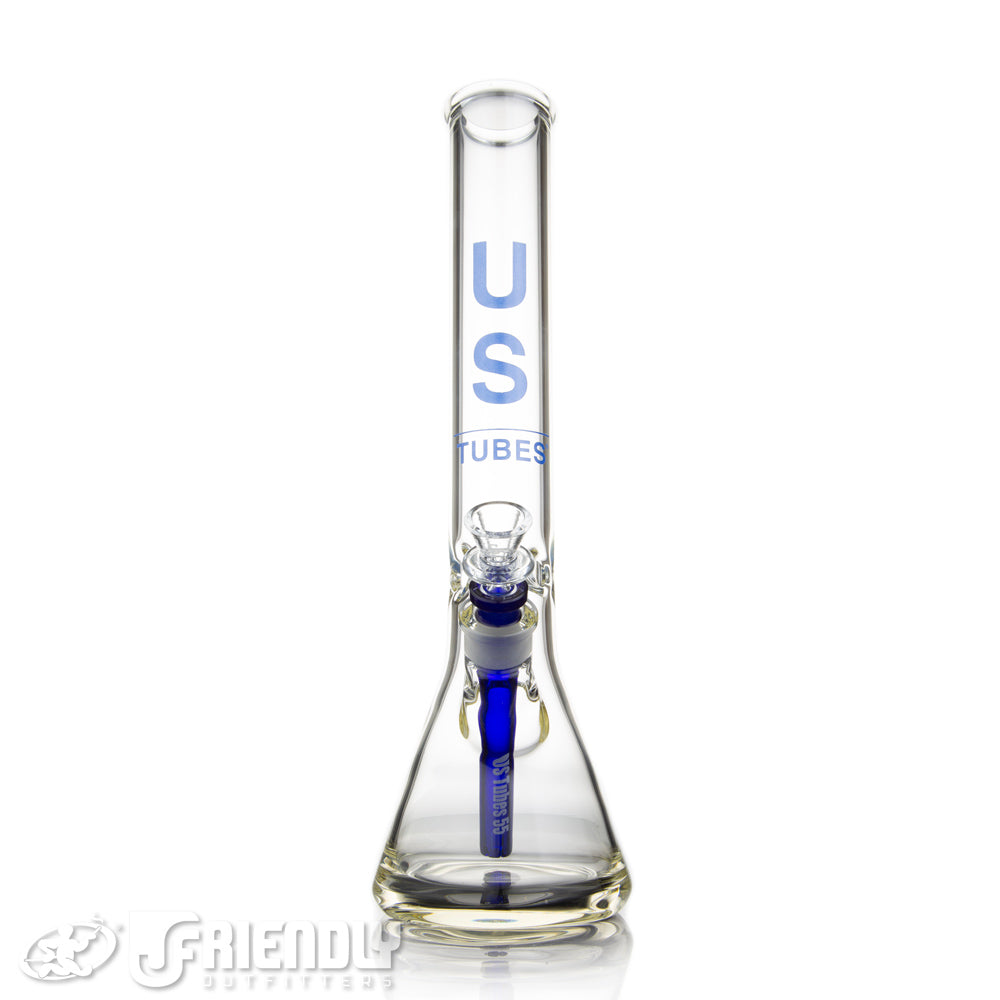 US Tubes BK55 Tube w/ Blue Downstem & Logo