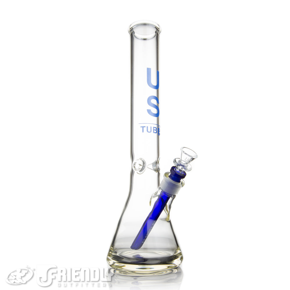 US Tubes BK55 Tube w/ Blue Downstem & Logo