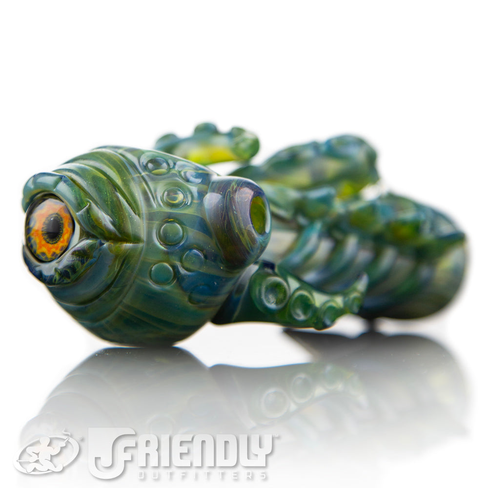 Mako Glass Green Creature Spoon #16
