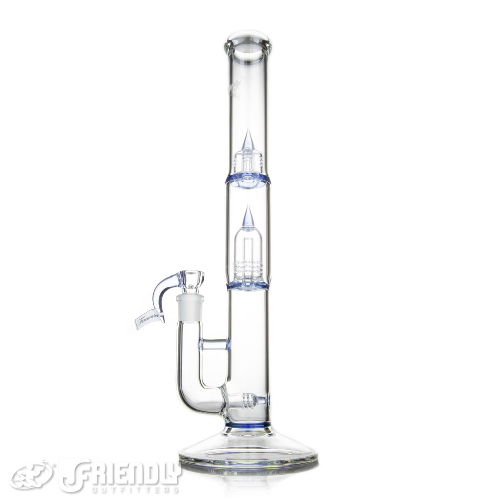 Sovereignty Glass Mini Grid Dome 16mm 3Cut 360 Stemline w/ Partial Firewater Accent & Color Seals