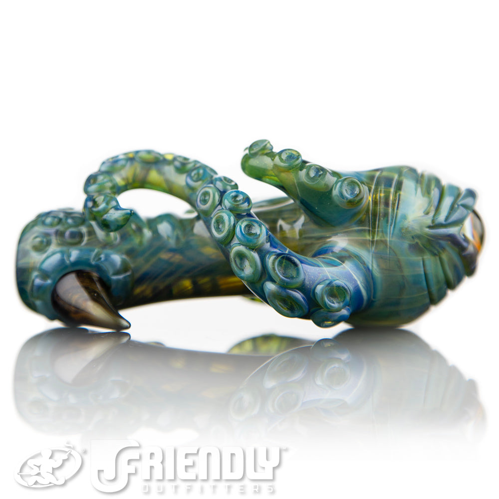 Mako Glass Green Creature Spoon #16