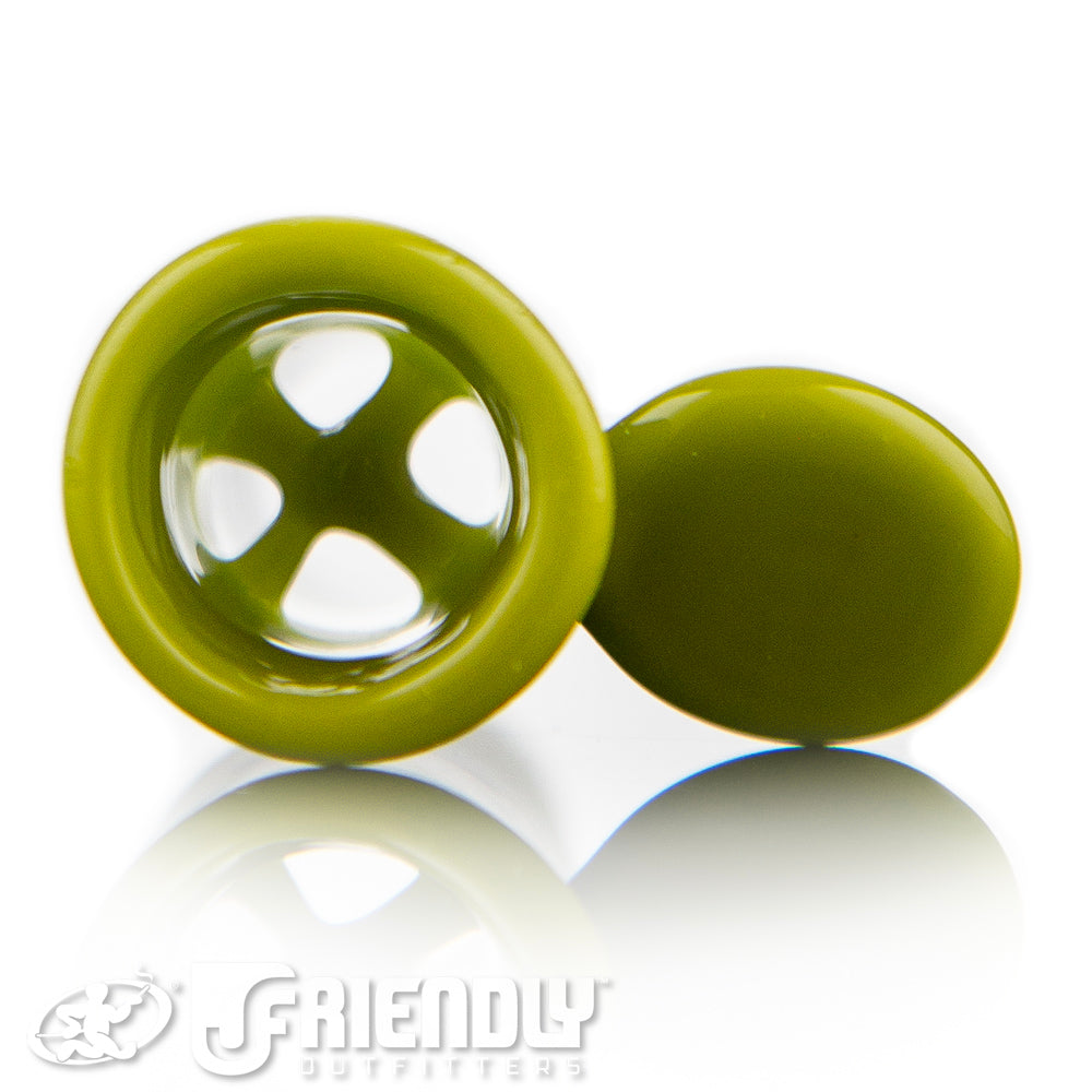 Takoda Madrona 18mm Olive Green Multi Hole Slide