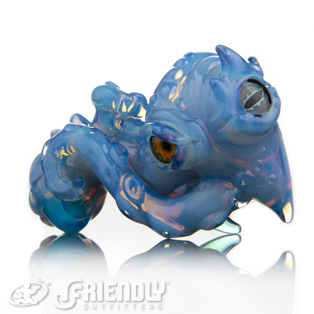 Mako Glass Blue Horned Sherlock