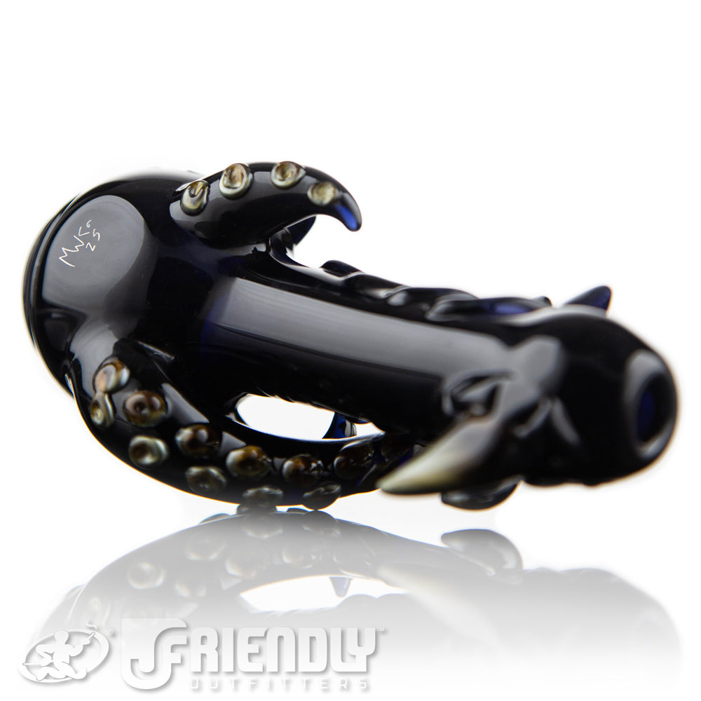 Mako Glass Deep Purple Creature Spoon #18