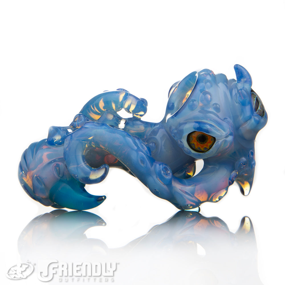 Mako Glass Blue Horned Sherlock