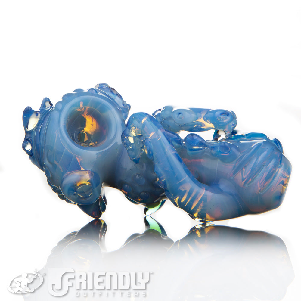 Mako Glass Blue Horned Sherlock