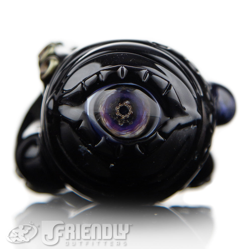 Mako Glass Deep Purple Creature Spoon #18