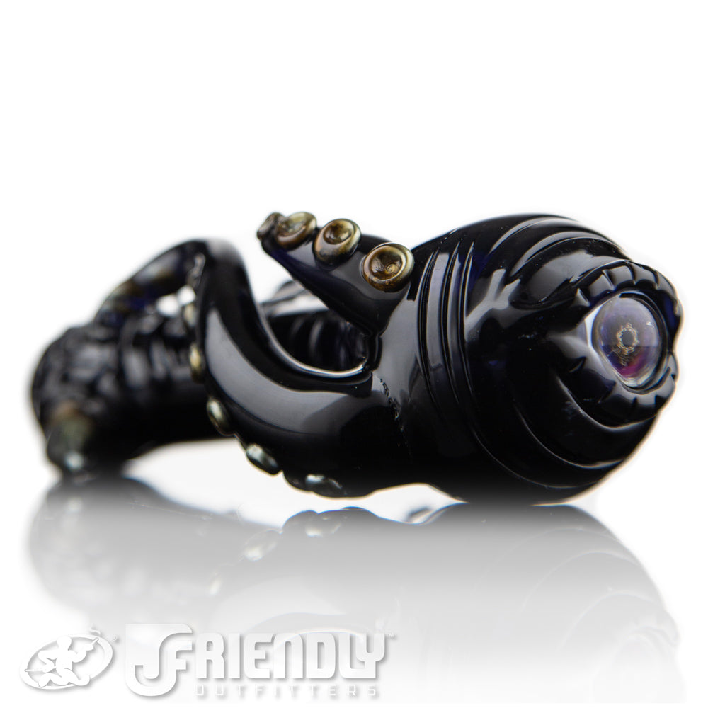 Mako Glass Deep Purple Creature Spoon #18