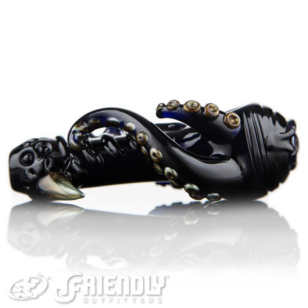 Mako Glass Deep Purple Creature Spoon #18