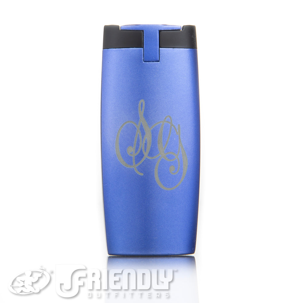 Sovereignty Glass/Vector Powder Blue Apex Torch Lighter