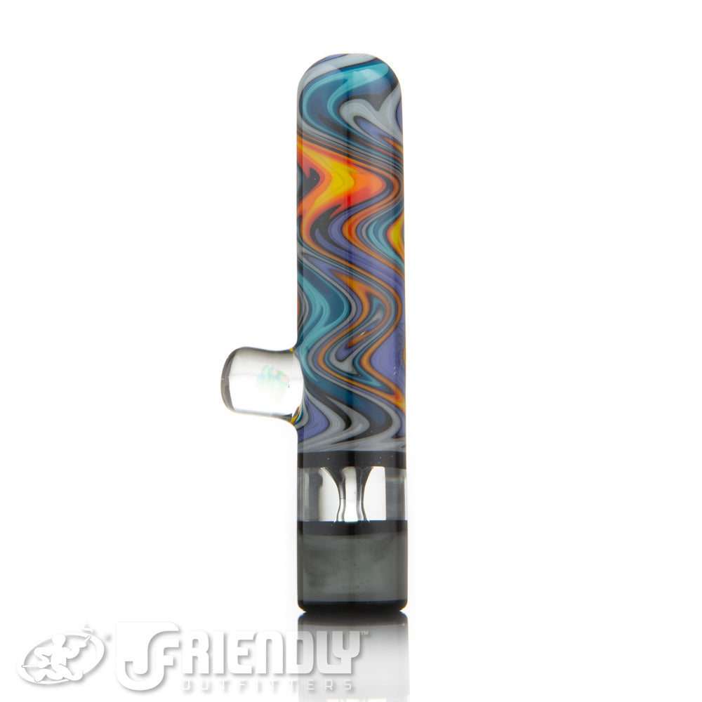 Amar Glass Fire n Ice Wig Wag Chillum #2