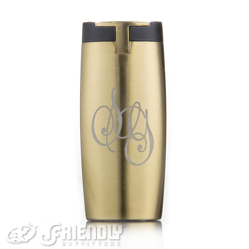 Sovereignty Glass/Vector Gold Apex Torch Lighter