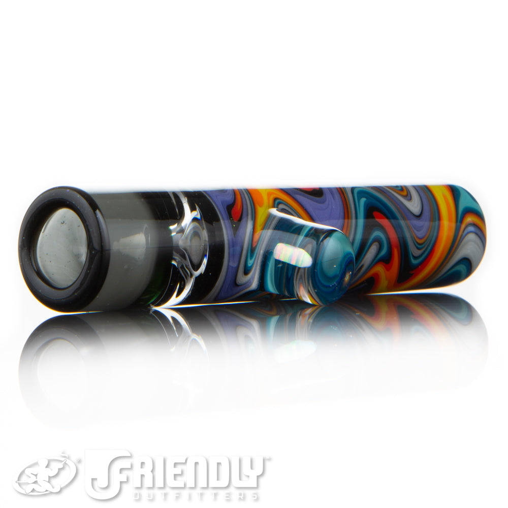 Amar Glass Fire n Ice Wig Wag Chillum #2