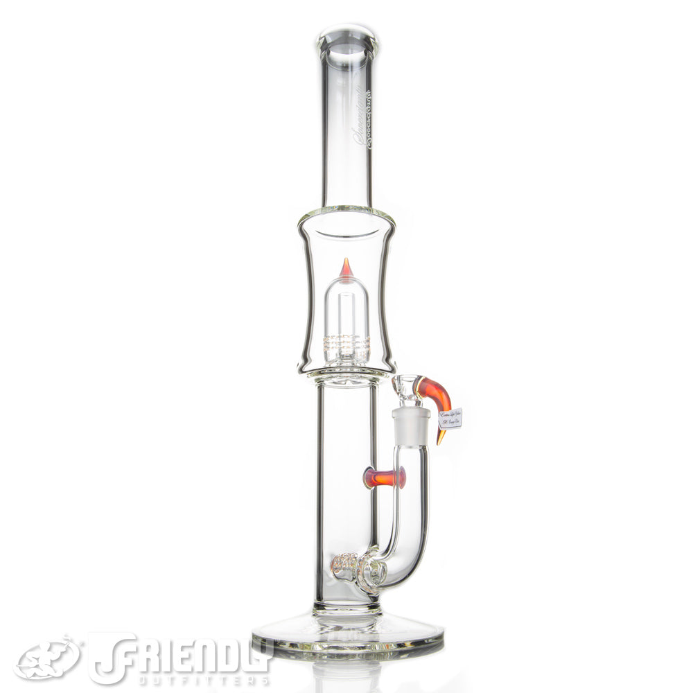 Sovereignty Glass Stemline to 75mm Grid Dome w/Extra Light Yellow/Elvis Accents