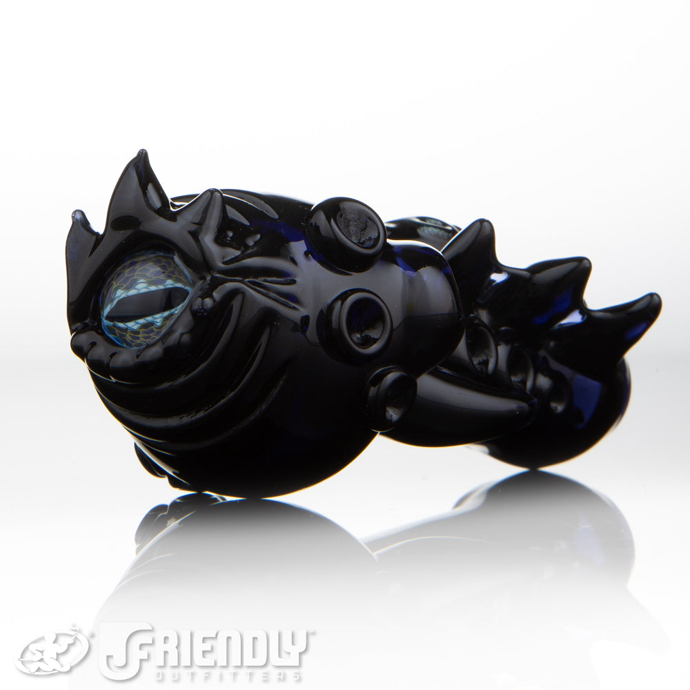 Mako Glass Black Sea Monster Spoon #4