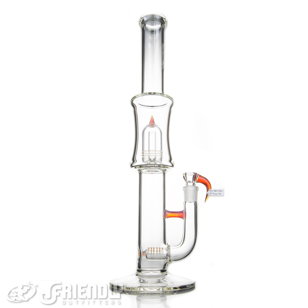 Sovereignty Glass Stemline to 75mm Grid Dome w/Extra Light Yellow/Elvis Accents