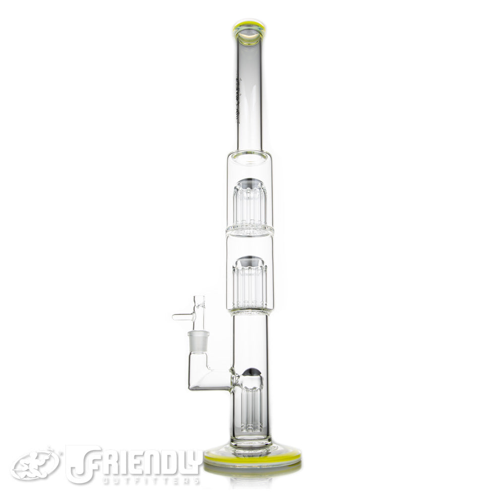 Toro Glass Full Size Triple 7 to 13 to 13 w/Yellow Lips and Black Caps