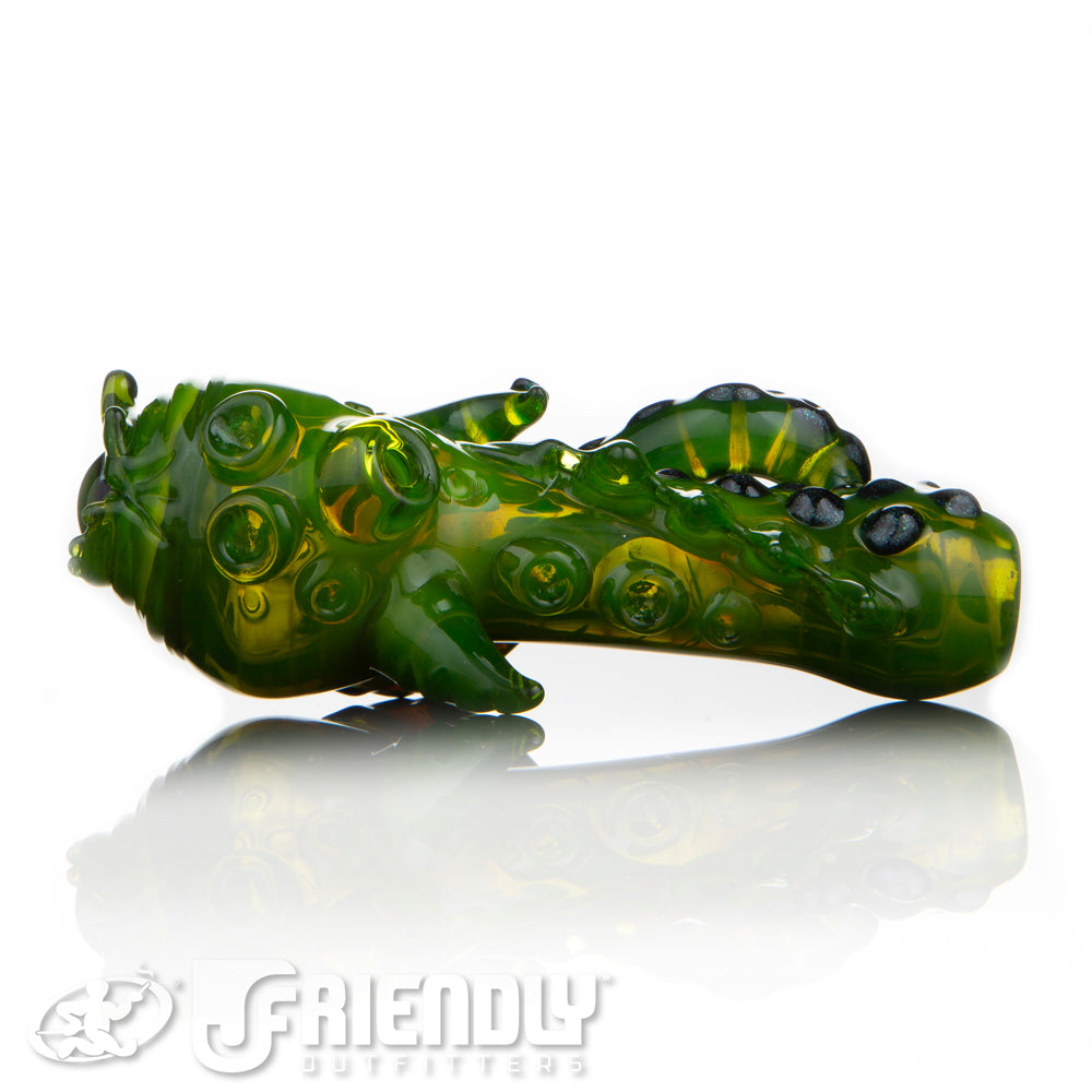 Mako Glass Green Sea Monster Spoon #3